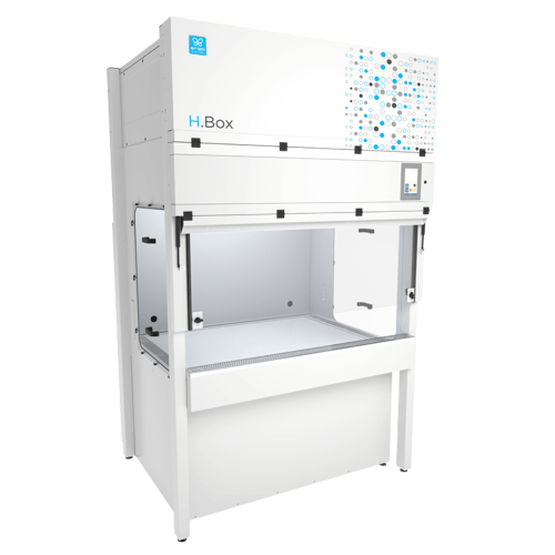Cabine de siguranță biologică Clasa II pentru manipularea lichidelor și aplicații de citometrie, H.Box