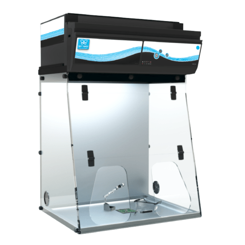 Hote de laborator cu filtrare avansată